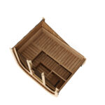 EKE 1.6 thermowood | Capra Saunas
