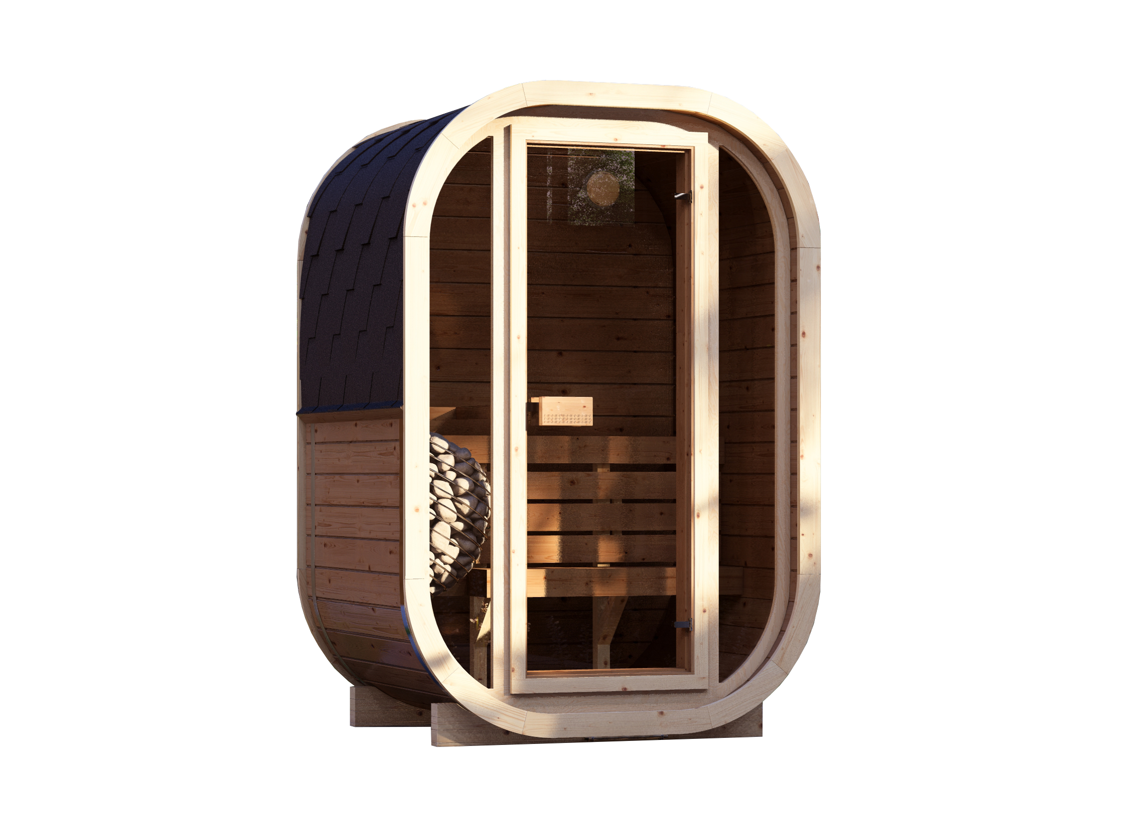 ELLA H1 1.13 thermowood | Capra Saunas