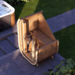 ELLA H2 1.3 thermowood | Capra Saunas