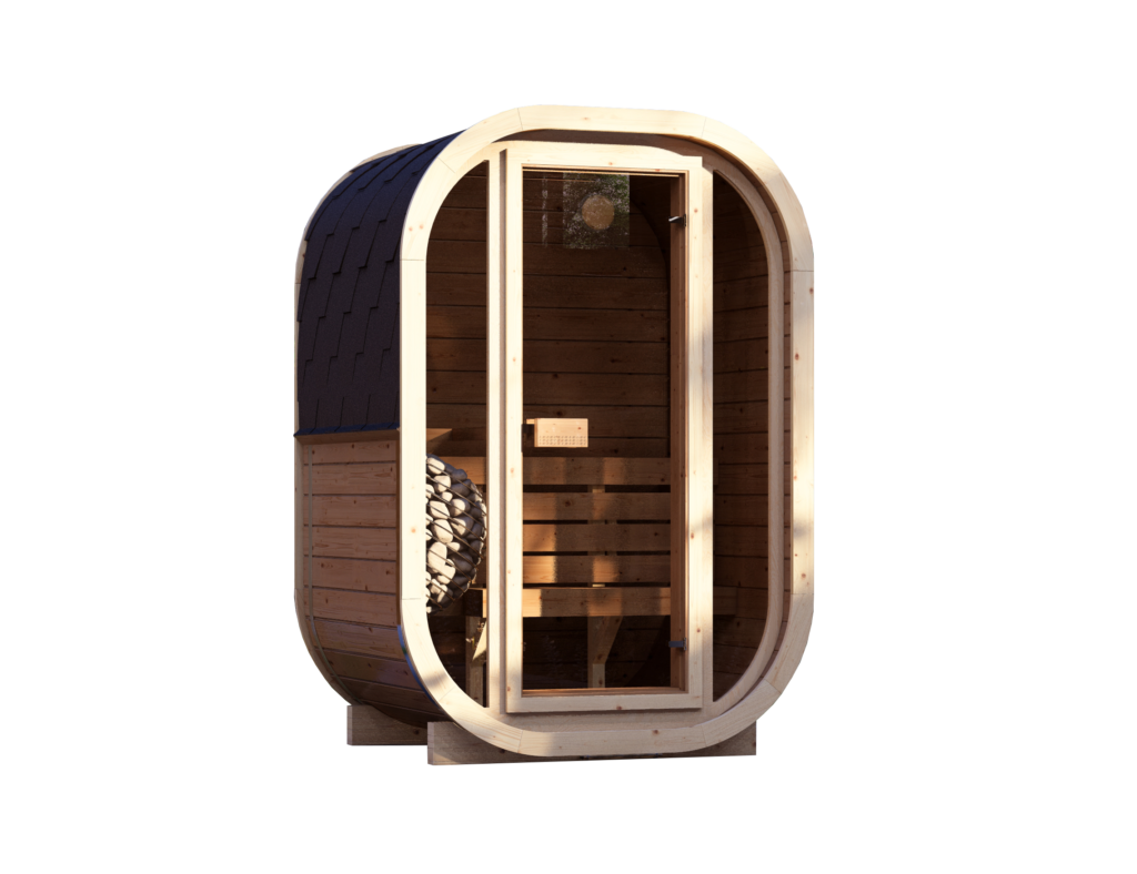 ELLA H2 1.3 thermowood | Capra Saunas
