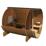 EDA 2.5 thermowood | Capra Saunas