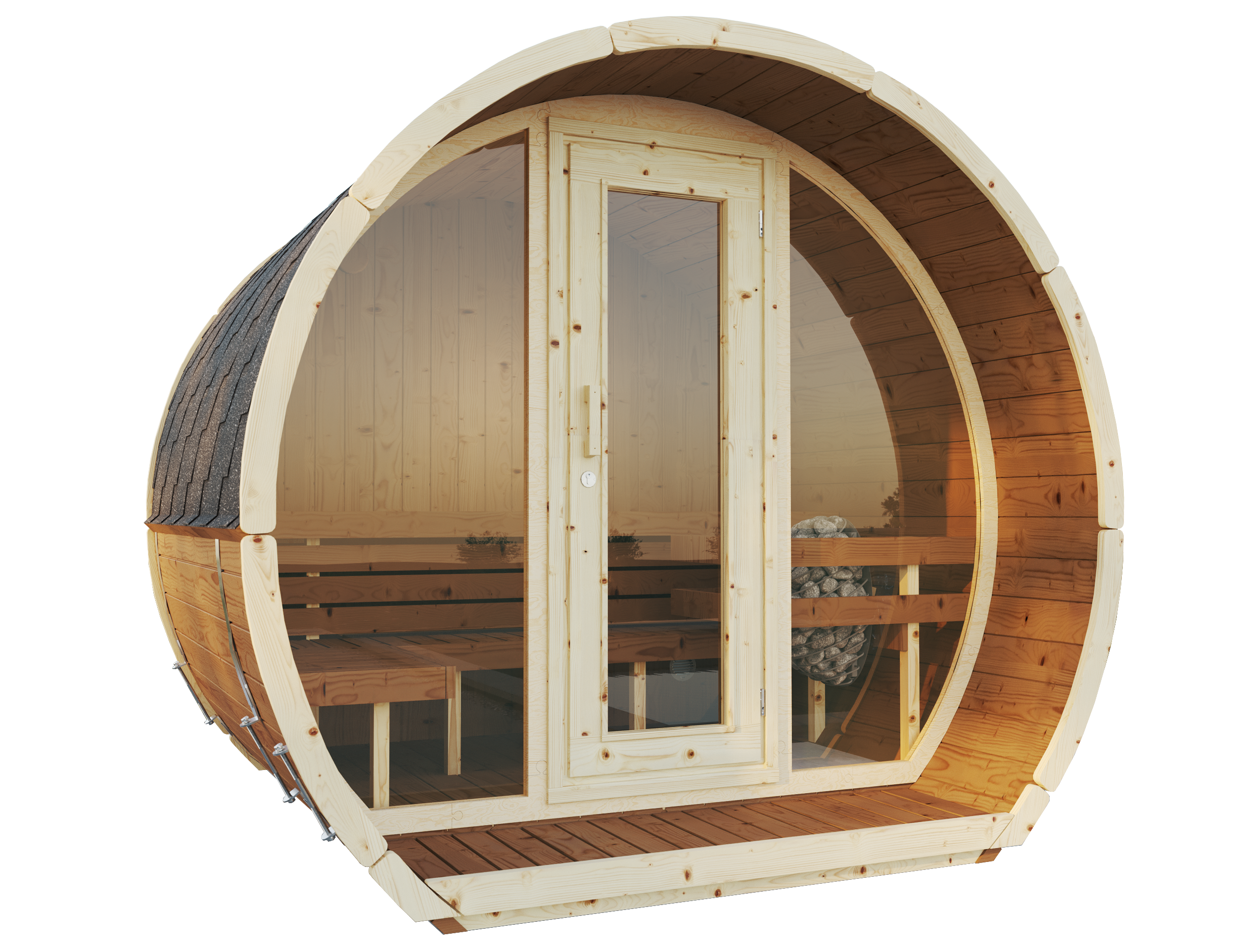 SUSI 2.0 nordic spruce | Capra Saunas