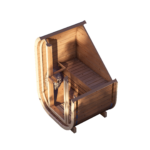 ELLA H1 1.13 thermowood | Capra Saunas