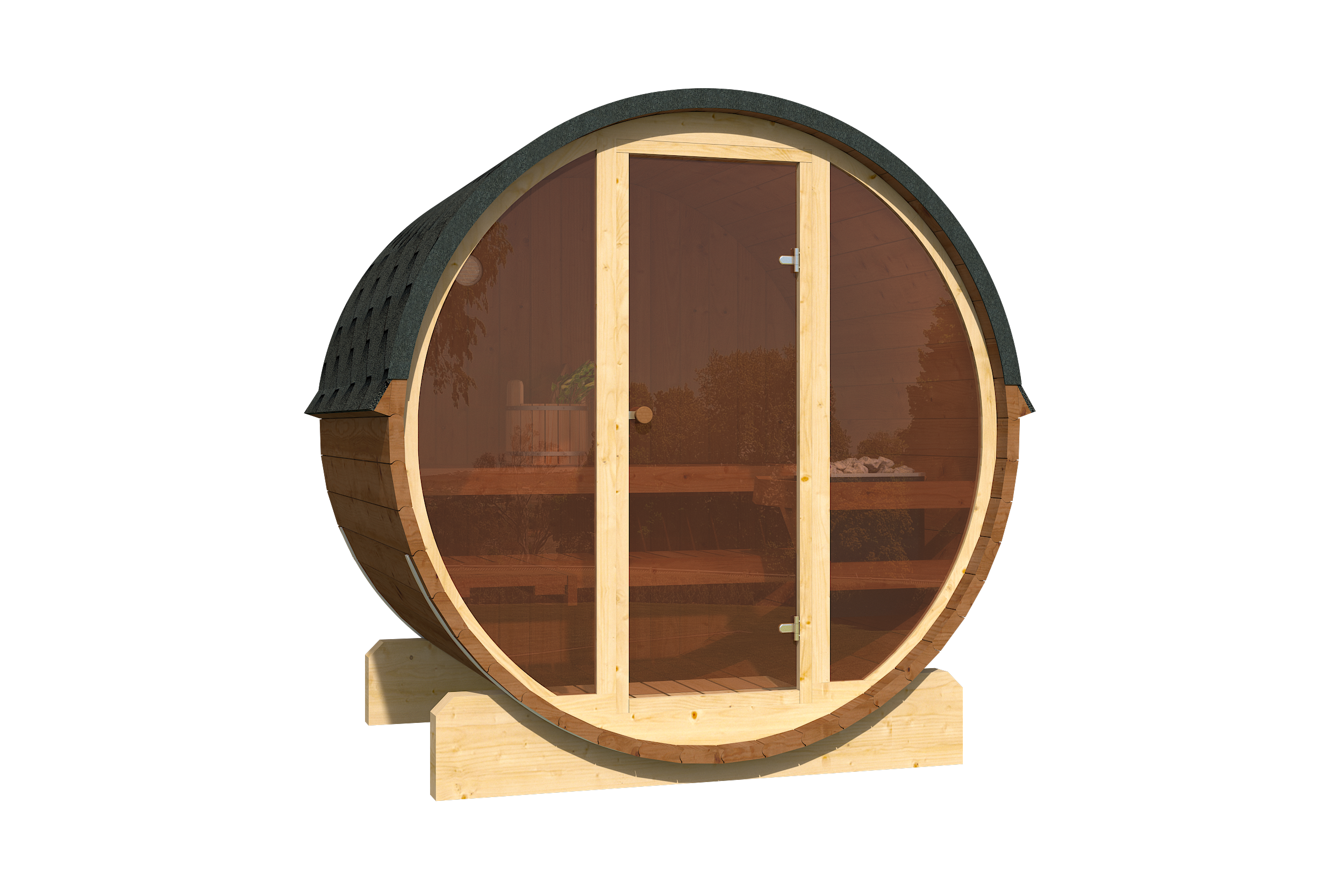 EDA 1.6 thermowood | Capra Saunas