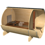 EDA 2.8 nordic spruce | Capra Saunas