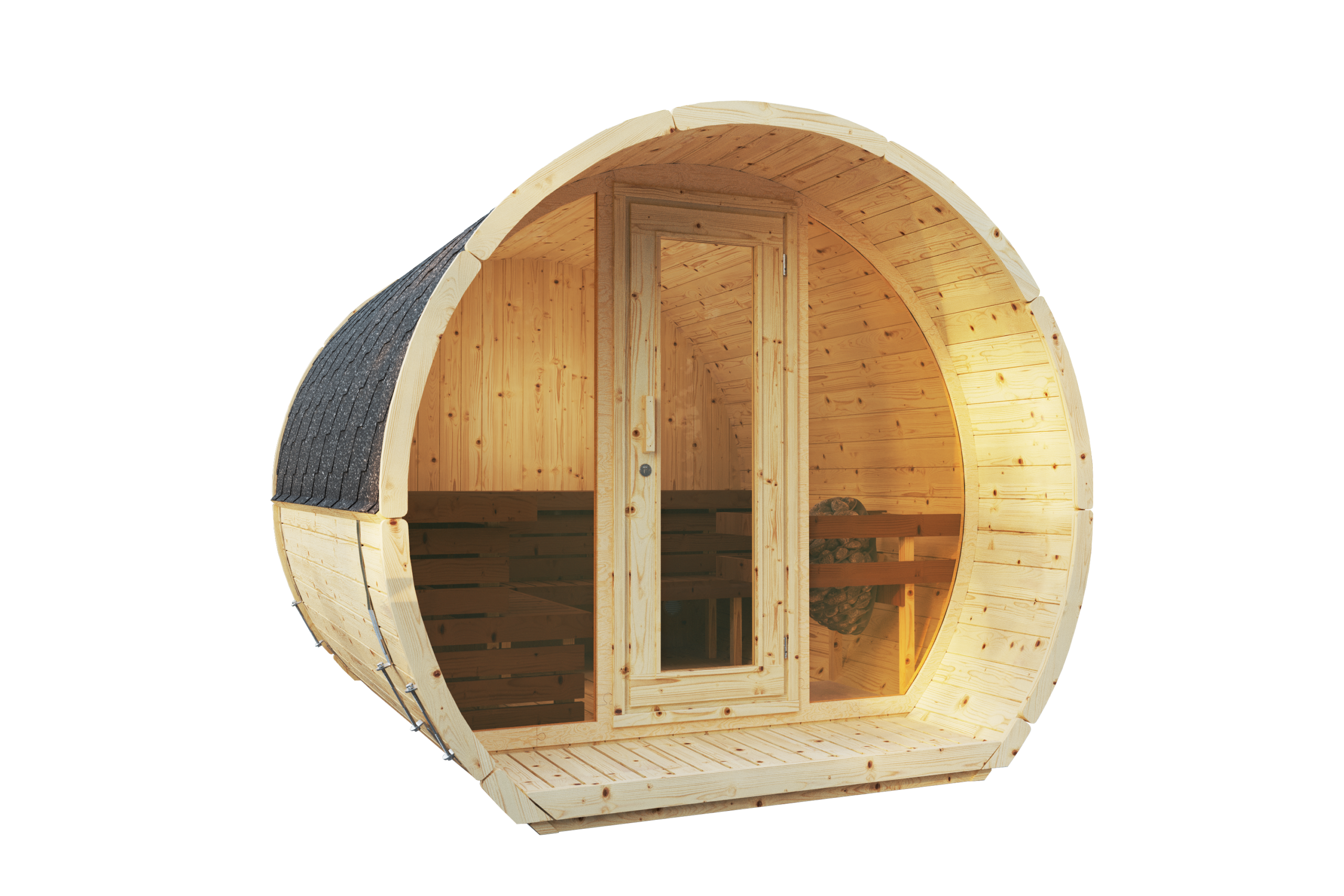 SUSI 2.8 nordic spruce | Capra Saunas