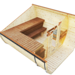 SUSI 2.8 nordic spruce | Capra Saunas