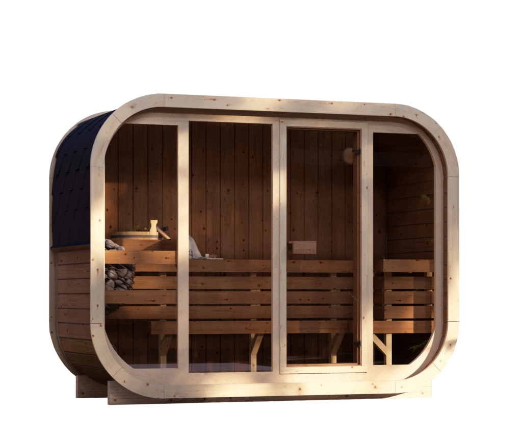 ALLA H1 1.13 thermowood | Capra Saunas