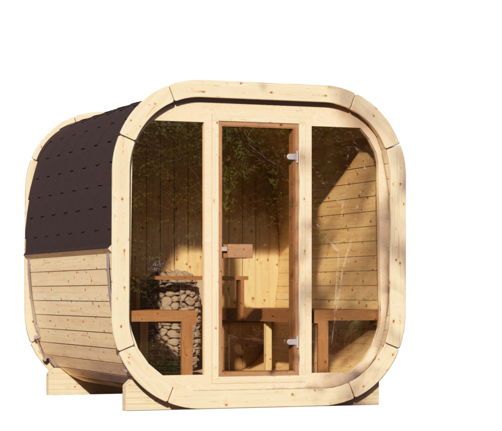 EKE 2.2 nordic spruce | Capra Saunas