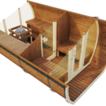 SUSI 4.0 thermowood | Capra Saunas