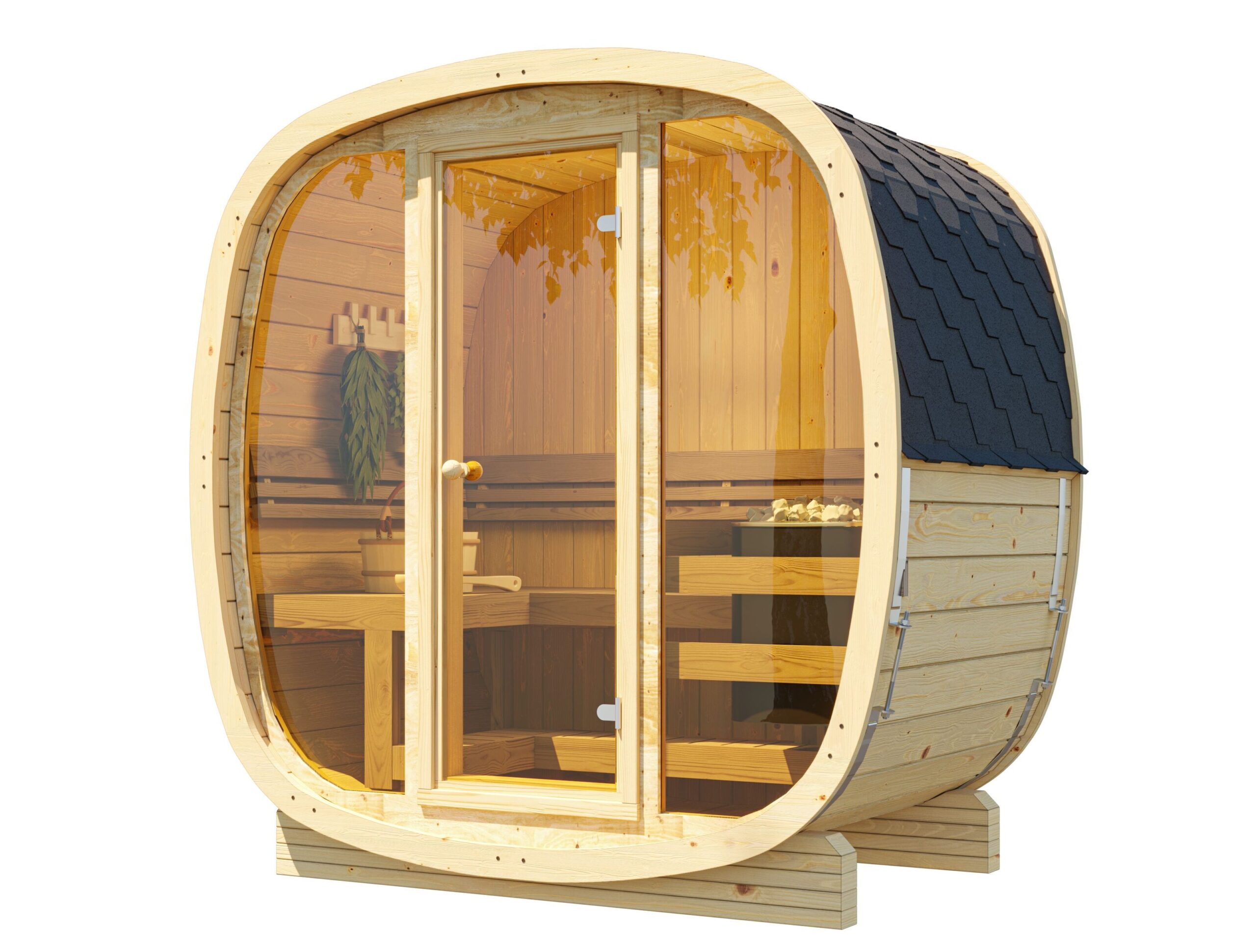 UKU 1.3 nordic spruce | Capra Saunas