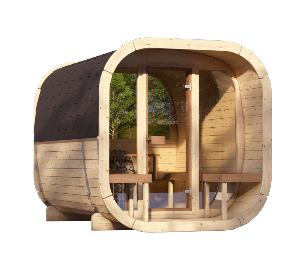 EKE 2.8 nordic spruce | Capra Saunas