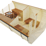 SUSI 4.0 nordic spruce | Capra Saunas