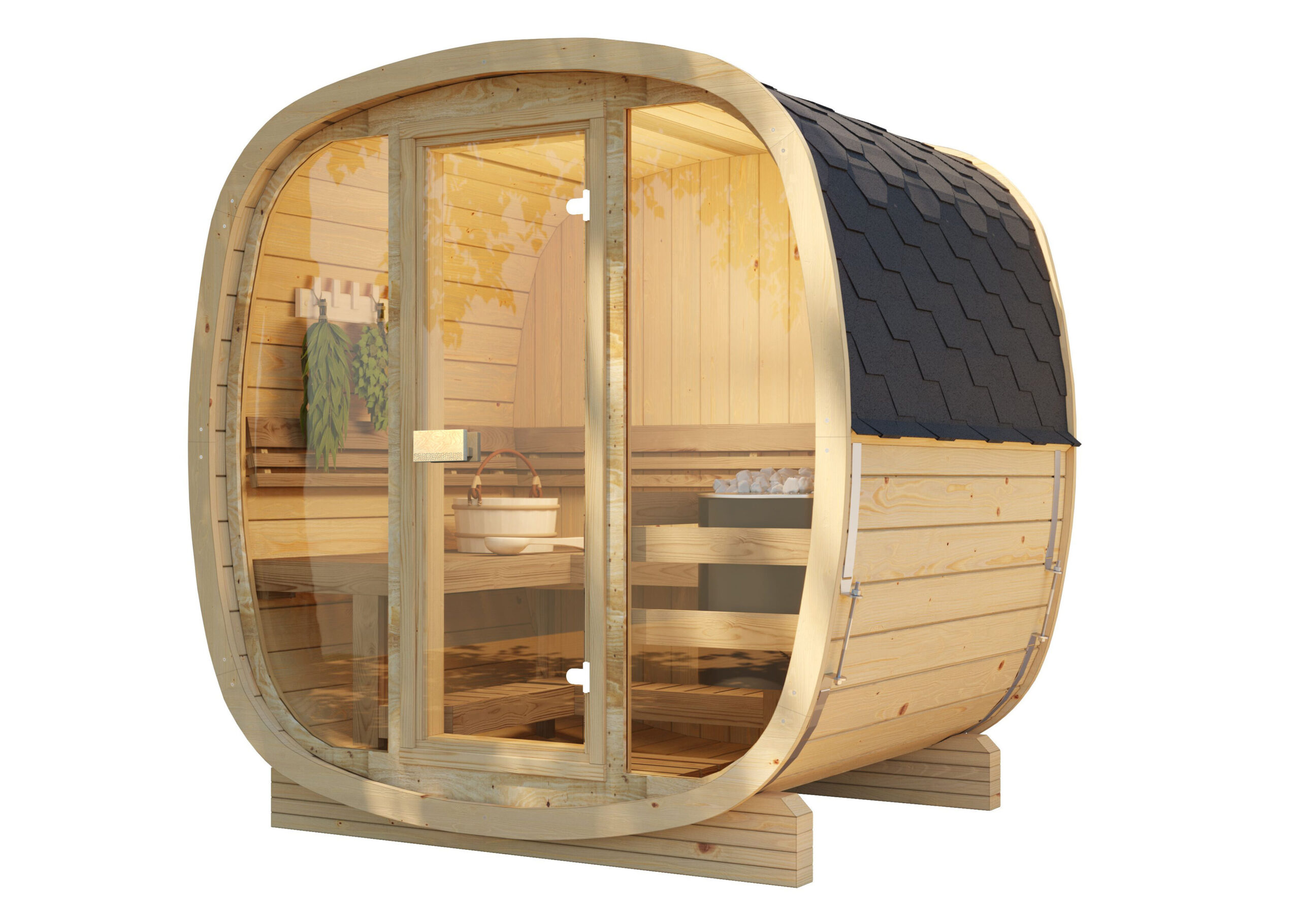 UKU 1.6 nordic spruce | Capra Saunas