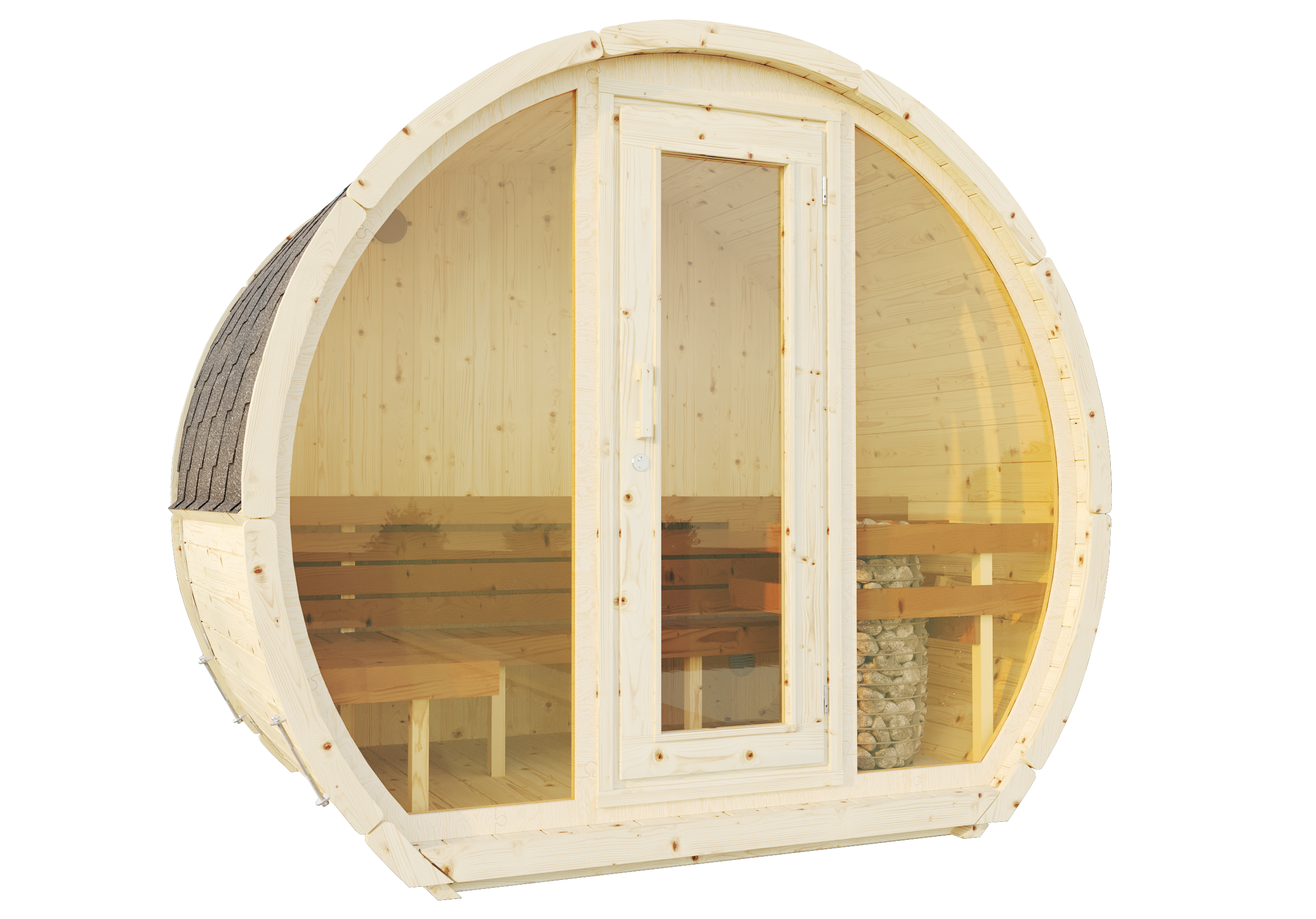 SUSI 1.6 nordic spruce | Capra Saunas
