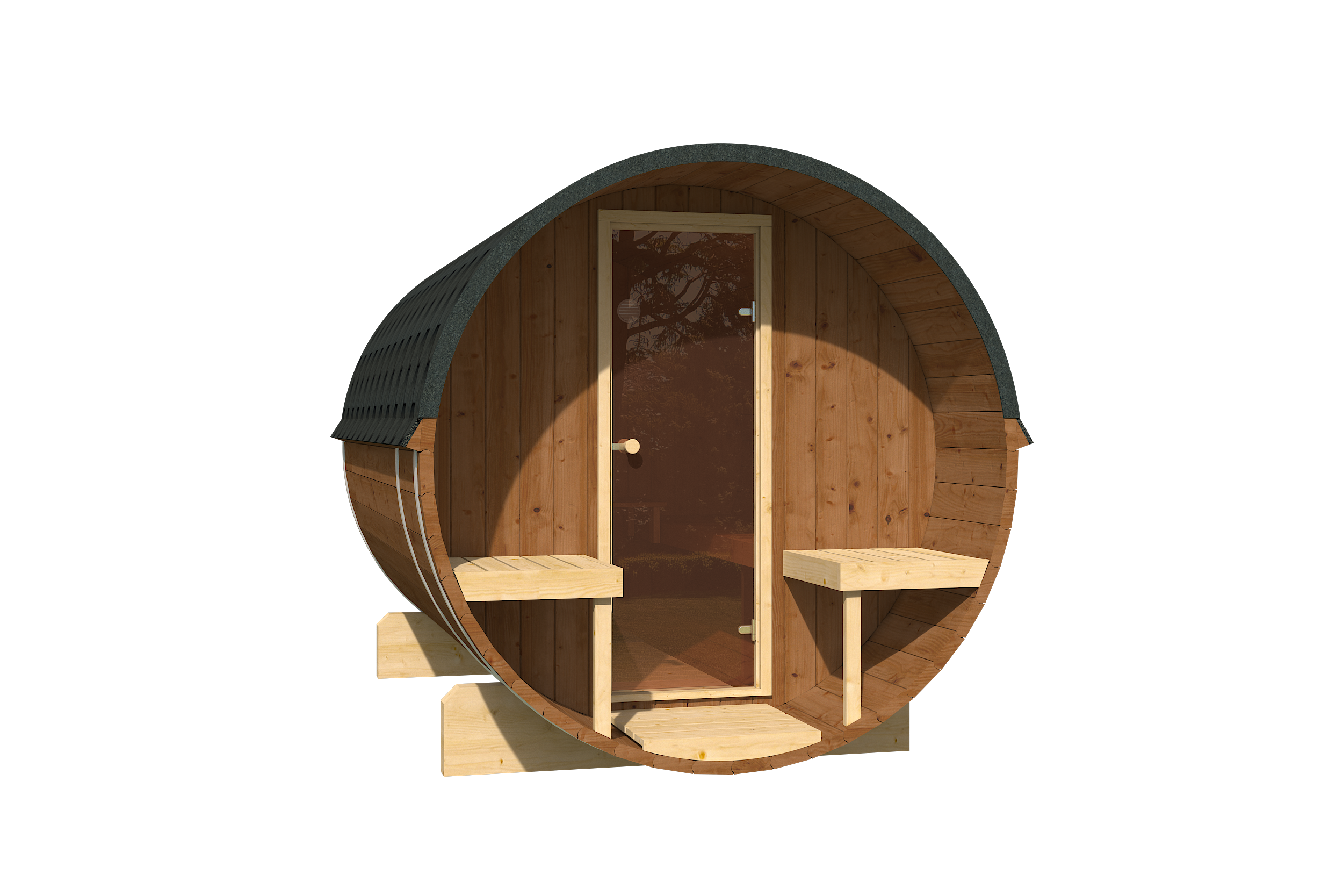 AURA 1.3 thermowood | Capra Saunas