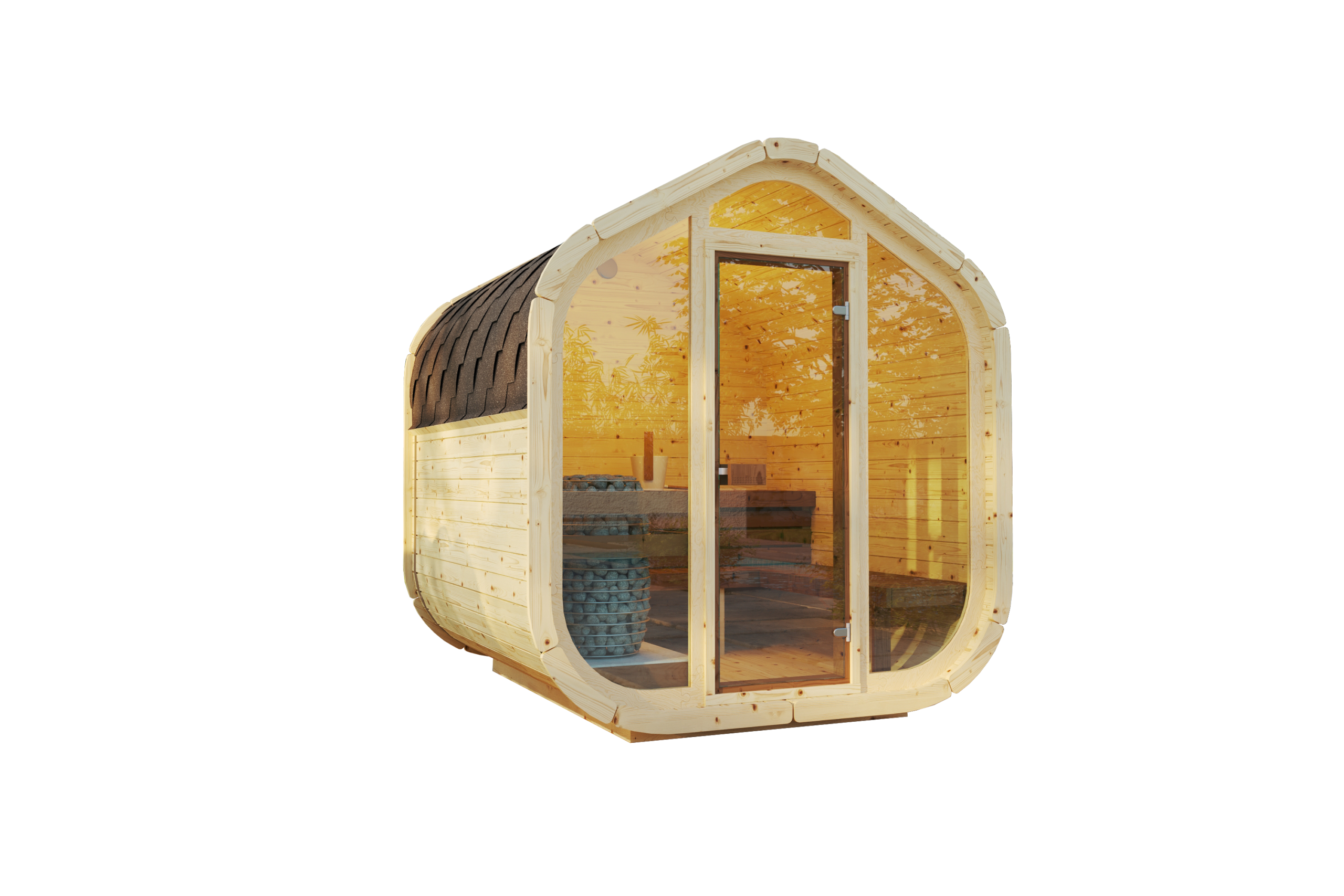 TIPP 2.3 nordic spruce | Capra Saunas