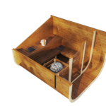 TIPP 2.8 thermowood | Capra Saunas