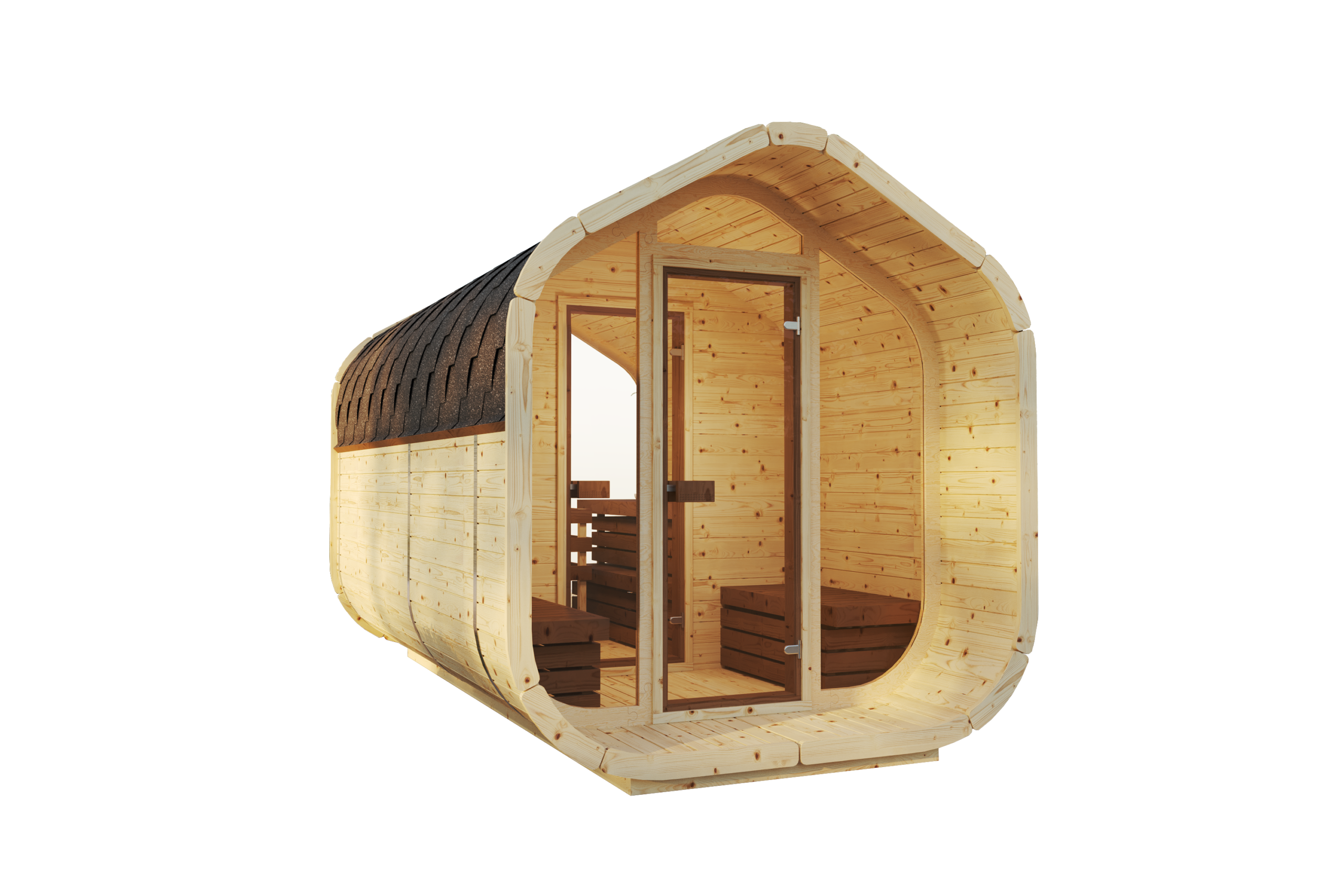 TIPP 2.3 nordic spruce | Capra Saunas