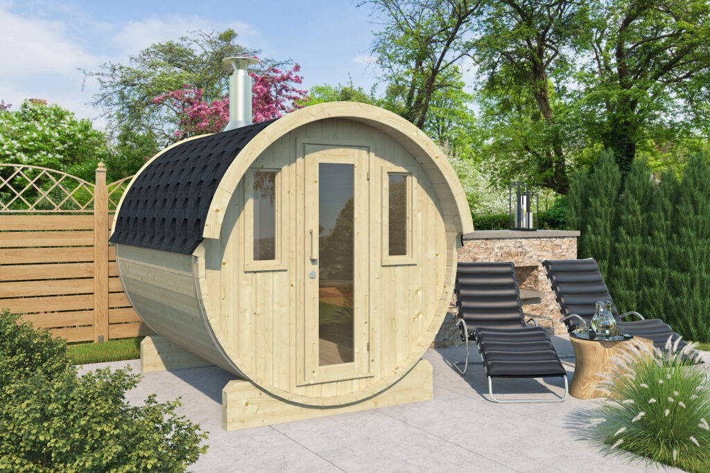 EDA 2.35 nordic spruce | Capra Saunas