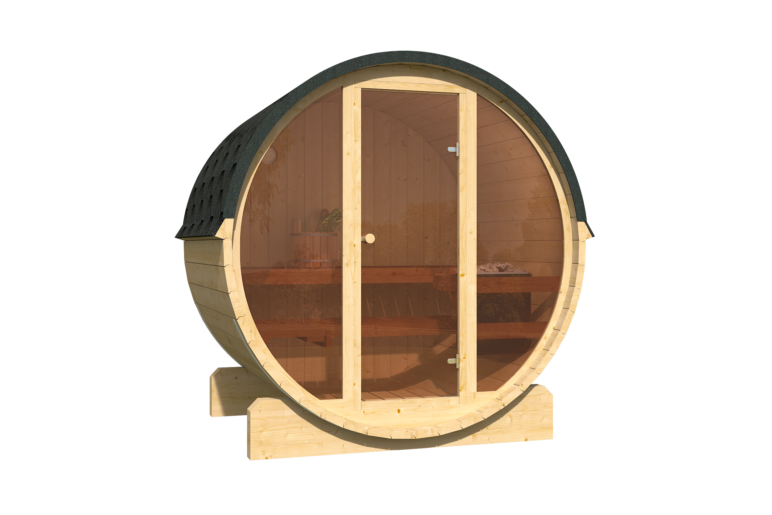 EDA 1.6 nordic spruce | Capra Saunas