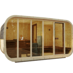 KLAAR 2.3 nordic spruce | Capra Saunas