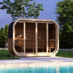ALLA H1 1.13 thermowood | Capra Saunas
