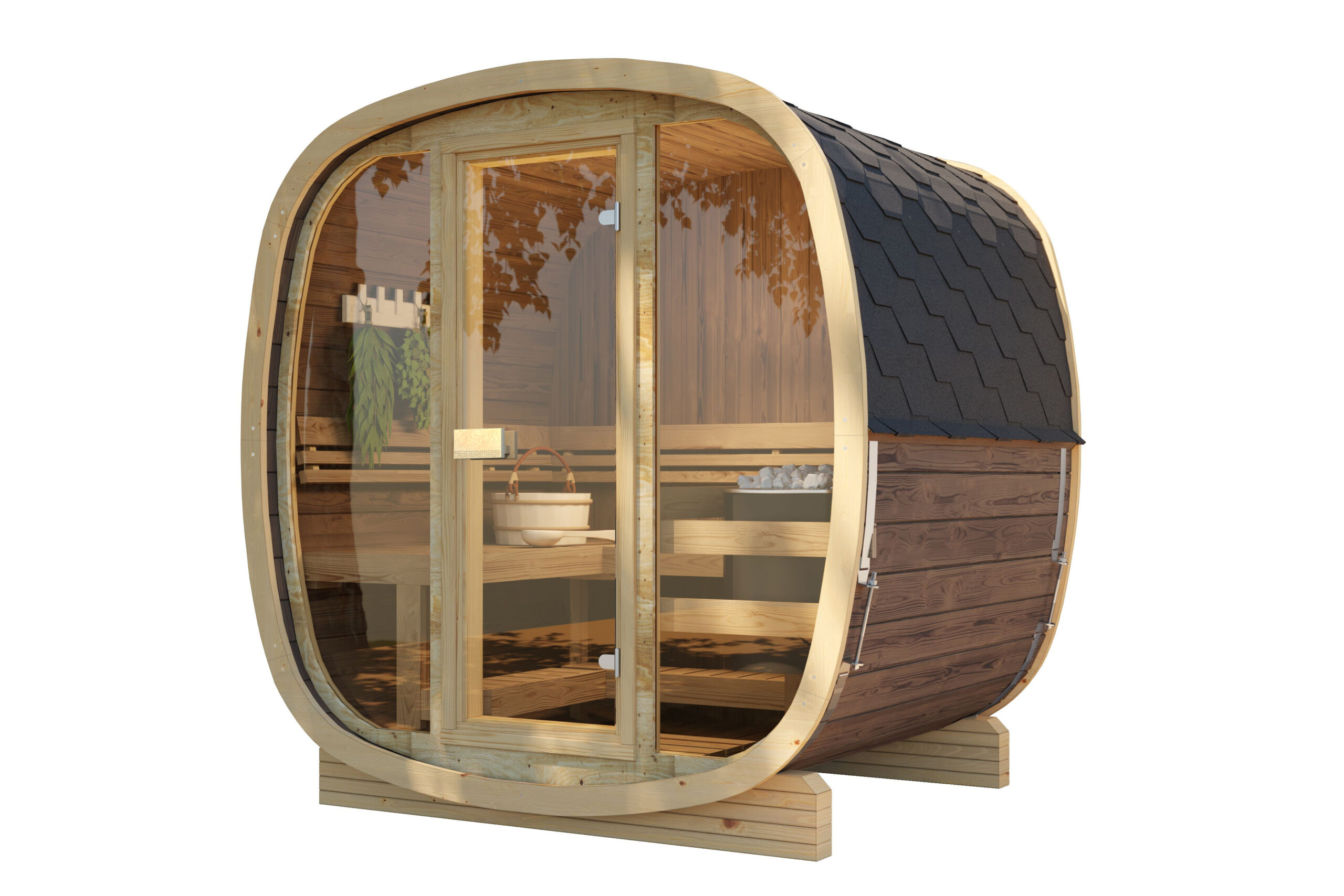 UKU 1.6 thermowood | Capra Saunas