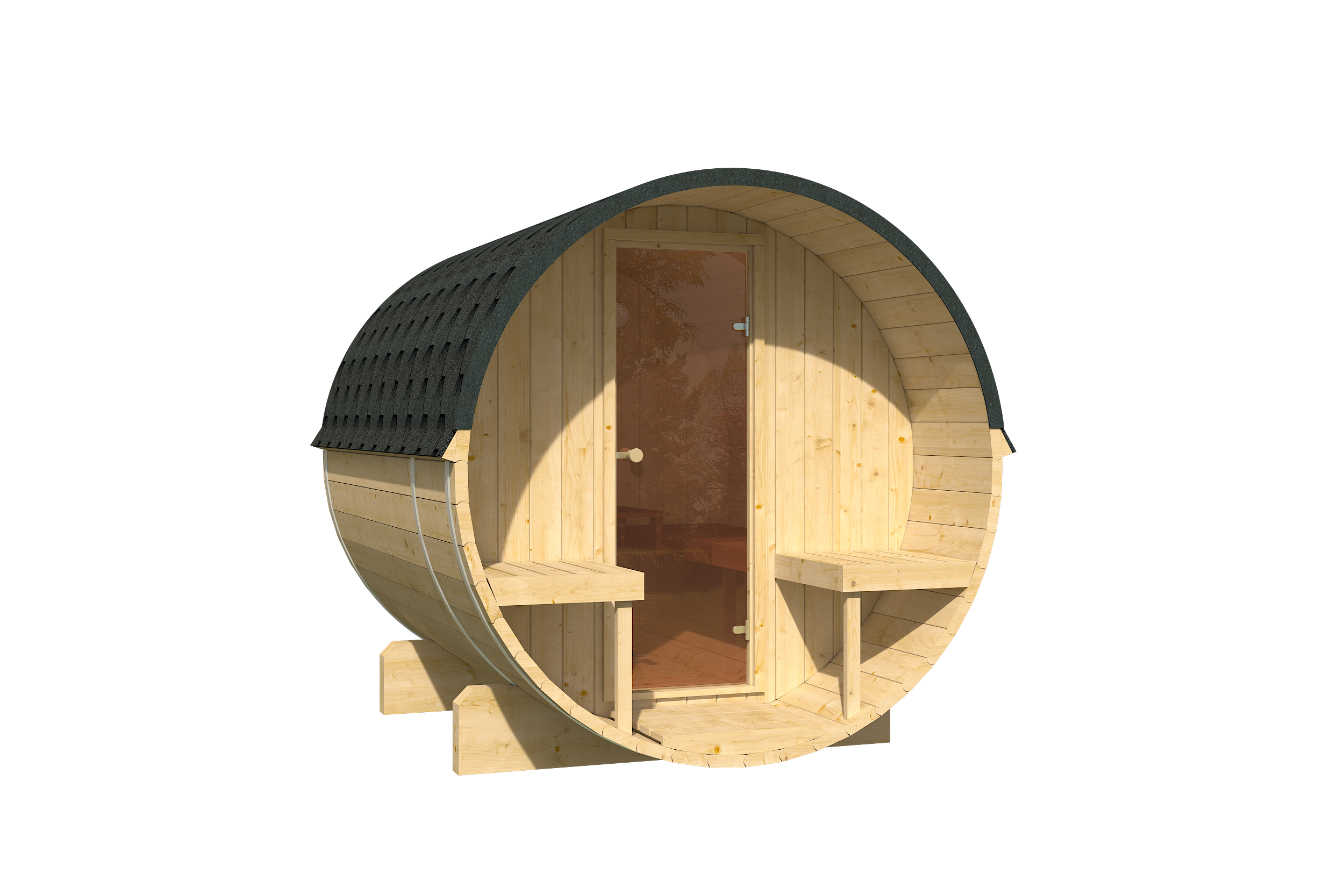 EDA 2.5 nordic spruce | Capra Saunas