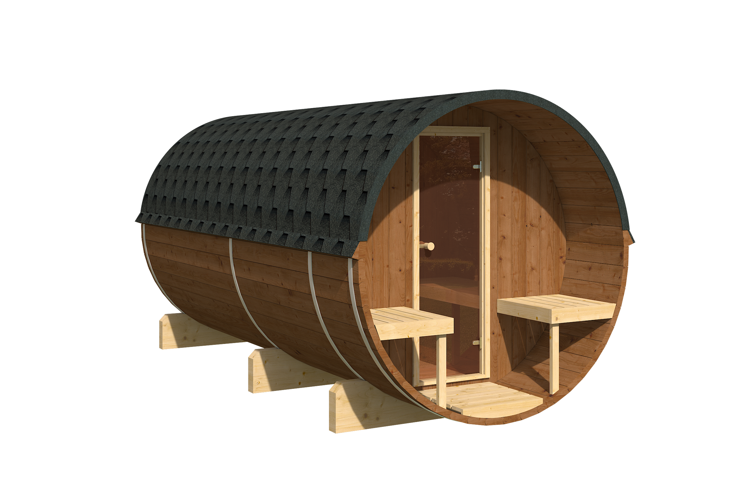 EDA 2.5 nordic spruce | Capra Saunas