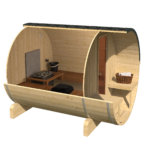 EDA 2.5 nordic spruce | Capra Saunas