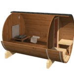 EDA 2.8 thermowood | Capra Saunas