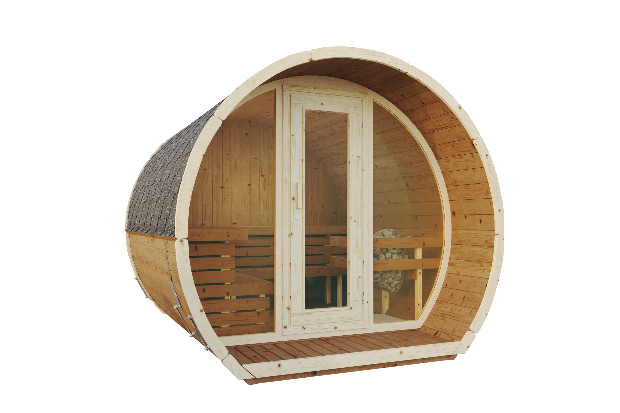 SUSI 2.0 nordic spruce | Capra Saunas