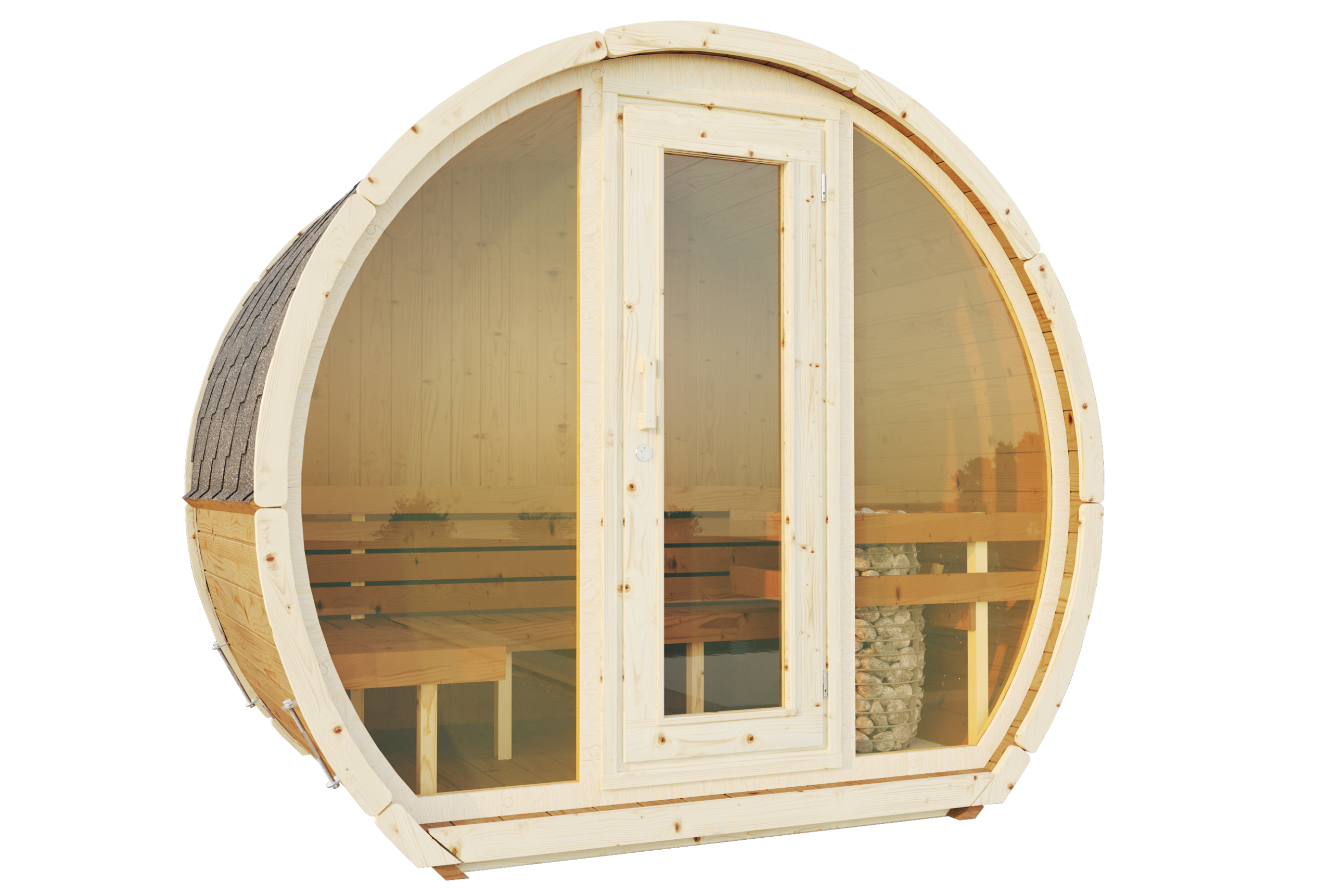 SUSI 1.6 nordic spruce | Capra Saunas
